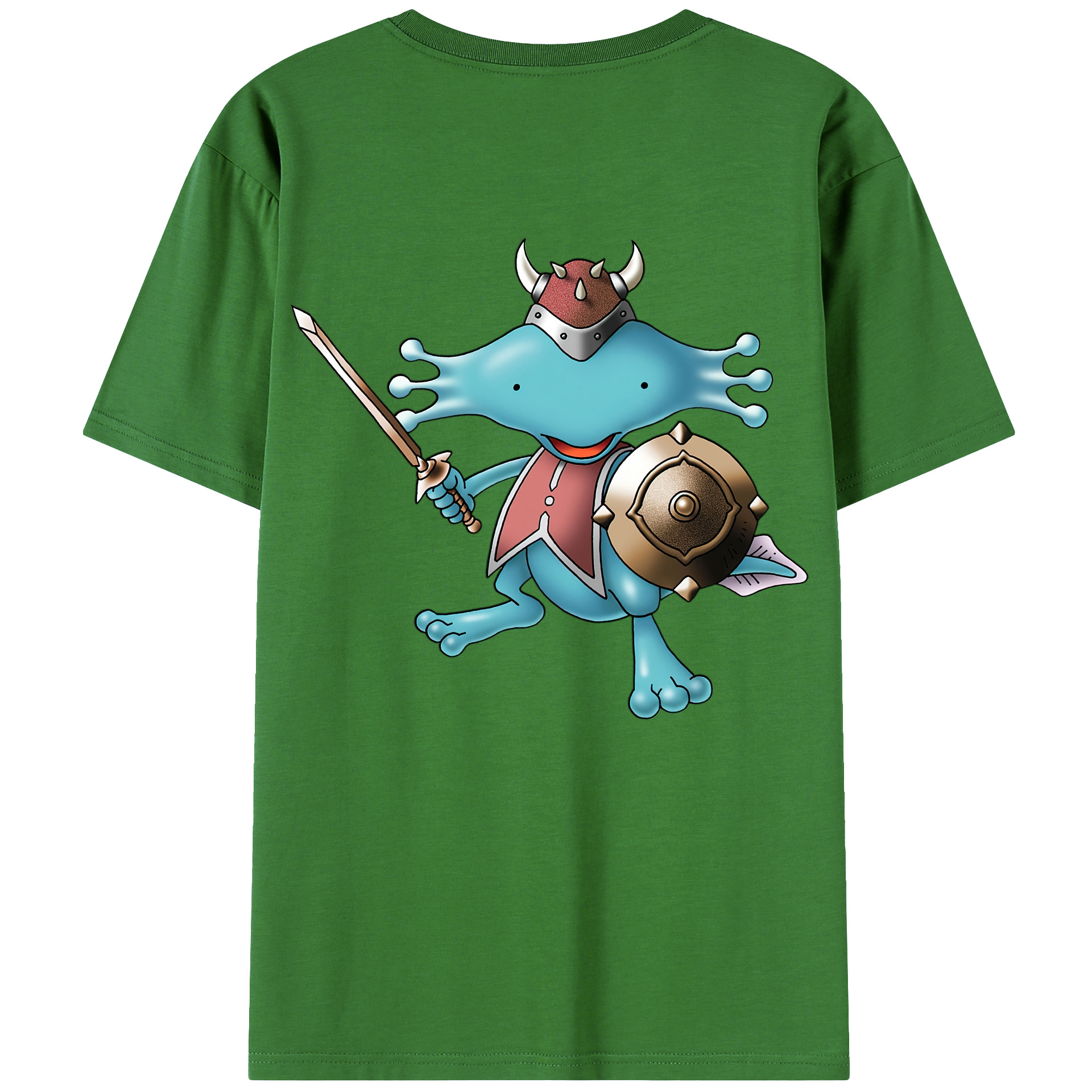 （画像用） ドラゴンクエスト Doragon Kuesuto Dragon Quest レディース半袖Tシャツ(バックプリント)
